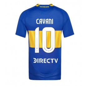 Boca Juniors Edinson Cavani #10 Heimtrikot 2024-25 Kurzarm